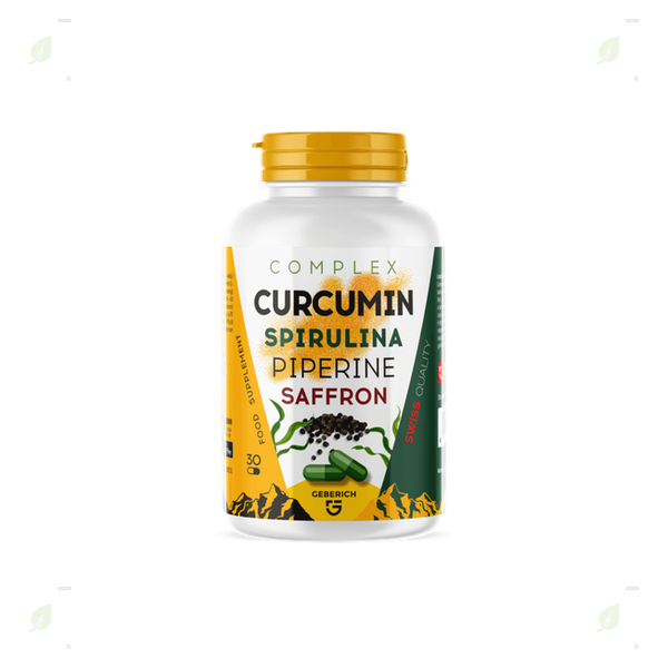 Curcumin Spirulina Piperine Saffron Complex