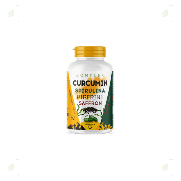 Complex Curcumin Spirulina Piperine Saffron